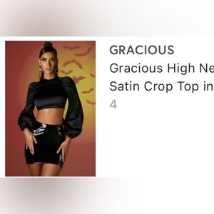 OhPolly - Gracious satin top